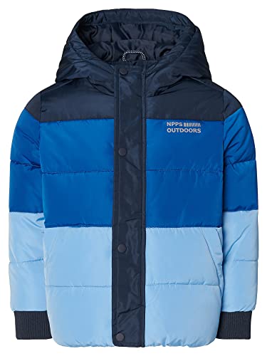 Noppies Kids Chłopięca kurtka zimowa Nijland dla chłopców, Dark Sapphire - P208, 140