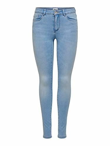 ONLY dżinsy damskie, jasnoniebieski (light blue denim), XS