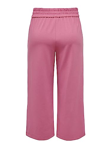 Bestseller A/S Damskie spodnie ONLPOPTRASH- Life MW Culotte PNT, Rose Wine, XL, Rose Wine, XL