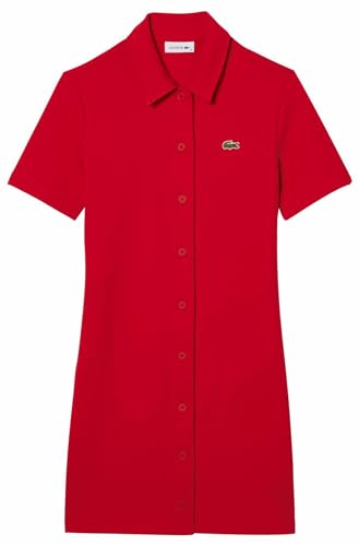 Lacoste Sukienka, Czerwona, 36