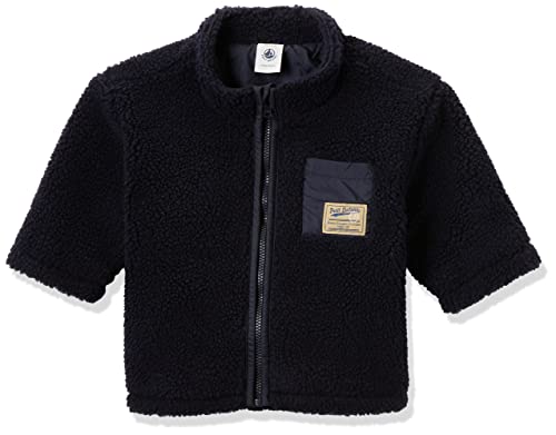 Petit Bateau Kurtka Dziecięce, Smoking niebieski, 6 miesięcy