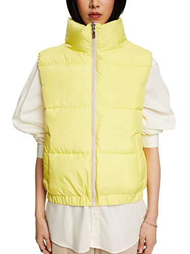 ESPRIT Collection Kamizelka damska, 745/jasnożółty, XXL