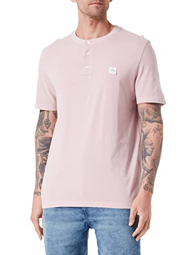 s.Oliver Męski T-shirt z krótkim rękawem, różowy, XL, Rosa, XL