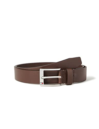 Tommy Hilfiger Pasek męski Nowy Aly skórzany pasek, Głowa Maurów, 115W