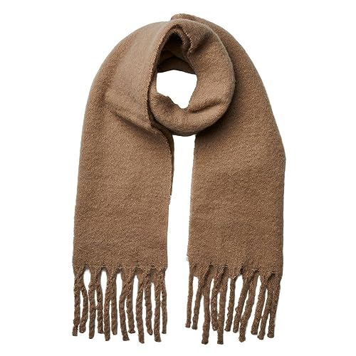 PIECES Szalik damski Pcnikita Long Scarf Noos Bc, silver mink, jeden rozmiar