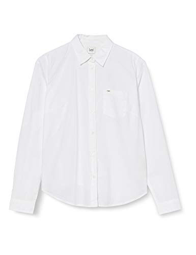 Lee Damska koszula Regular Shirt, Biały (Cloud Dancer Ha), S