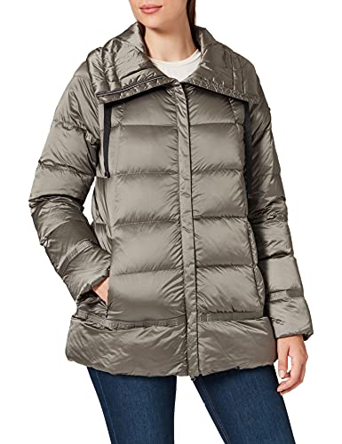 Geox Damski płaszcz W ADRYA W1426VT2566 Down Coat, Dark Cloudy Grey, rozm. 40 EU, Dark Cloudy Grey, 40