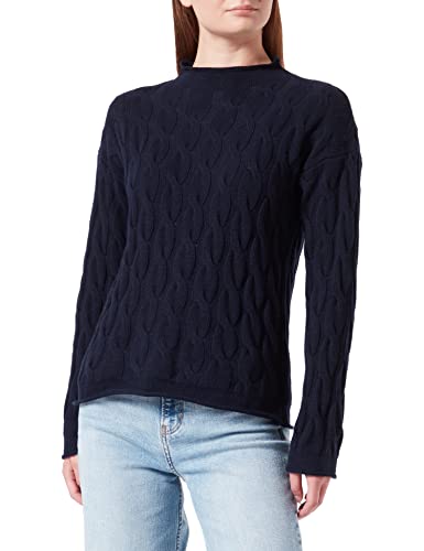 United Colors of Benetton Sweter damski, Ciemnoniebieski 66u, L