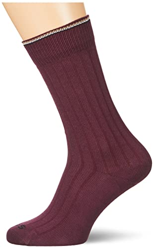 BOSS Męskie skarpety Rs Rib Color Cc Regular_Socks, Dark Purple505, 39-42 EU