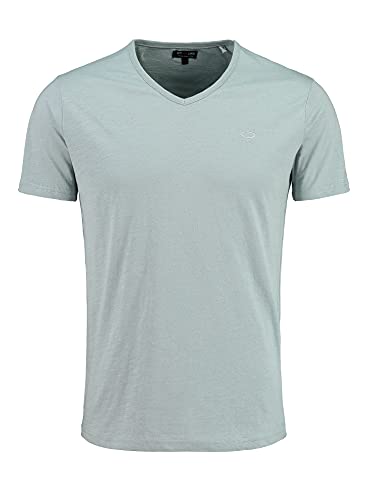 KEY LARGO Sugar T-shirt męski z dekoltem w serek, Light Grey (1104), S