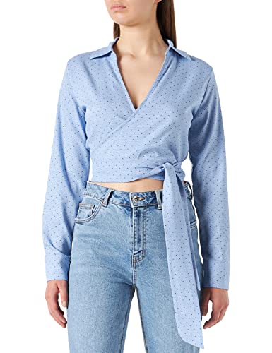 LTB Jeans Bluzka dla dziewczynek, Blue Navy Print 2268, S