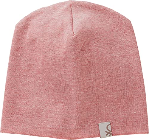United Colors of Benetton Czapka chłopięca 6ripca00v zestaw akcesoriów zimowych, cegła czerwień melanż 8K5, S (2 sztuki)