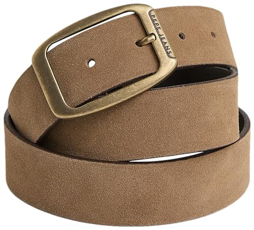Pepe Jeans Męski pasek Lewis, Brązowy (wielbłąd), 105