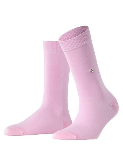 Burlington Kobiety Skarpety Lady W SO Organiczna Bawełna jednokolorowe 1 Para, Różowy (Sporty Rose 8393), 36-41