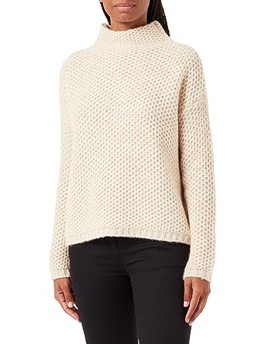 HUGO Damska bluza z dzianiny Safineyn, Natural102, XL