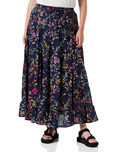 Joe Browns Damska botaniczna spódnica kwiatowa, niebieska, 14