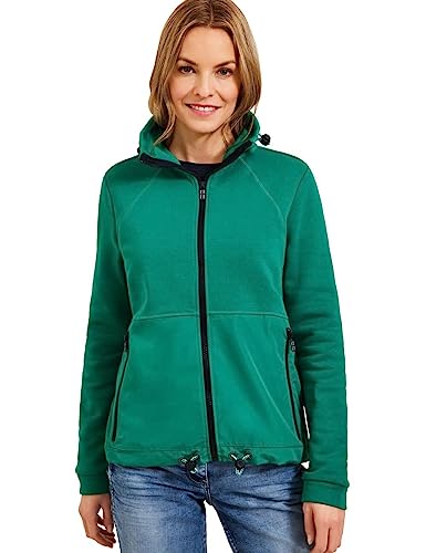 Cecil Damska bluza B253549, szmaragdowa zieleń, XL, szmaragdowa ziele?