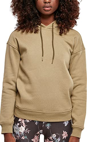 Urban Classics Damska bluza z kapturem Bluza z kapturem Kobiety , khaki , XS