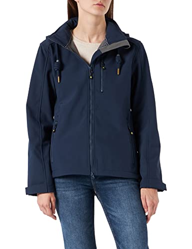 Damska kurtka softshell z odpinanym kapturem kurtka przejściowa Windbreaker #ankerglutfreude
