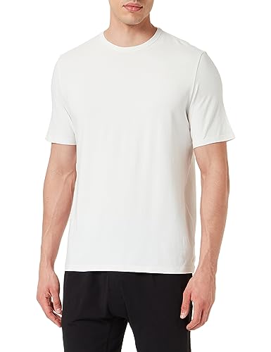 Calvin Klein Koszulka męska z dekoltem S/S Crew Nk, Szary (vaporous Grey), M