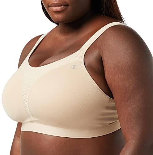 Champion Spot Comfort Pełne wsparcie biustonosz sportowy damski, Nude, 90C
