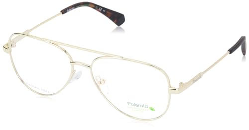 Polaroid EyeGlasses Okulary przeciwsłoneczne Mieszane, J5g/18 złoto, 47