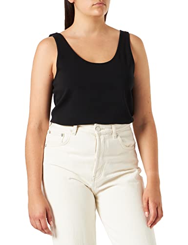 VERO MODA Damski top Vmmaxi My Soft Uu Tank Noos, czarny (czarny), XS