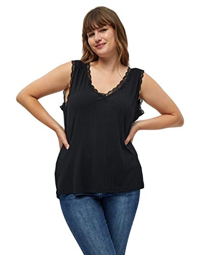 Peppercorn Damski top koronkowy GAI Curve 4, czarny, 26