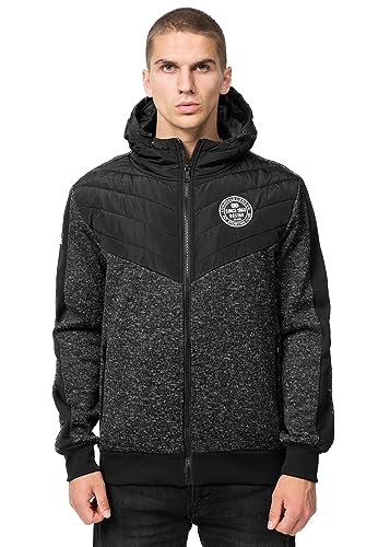 Lonsdale Bunacaimb kurtka męska, Marl Anthra/Black/White, 3XL, 117493