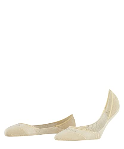 FALKE Kobiety Stopki Step Medium Cut W IN Zrównoważona Bawełna niewidoczne jednokolorowe 1 Para, Beżowy (Cream 4011), 39-40