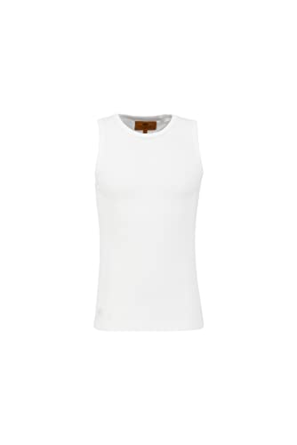 ALPHA INDUSTRIES X-fit Rib Tank Koszulka męska, 09-biały, XS