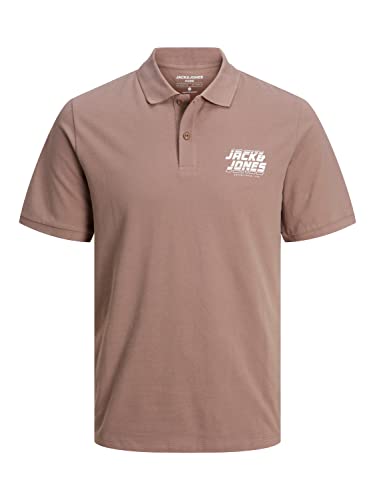 JACK & JONES Jcoelliot Polo Ss FST męska koszulka polo, Twilight Mauve, L