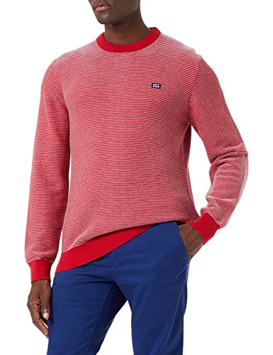 GANT sweter męski, rubinowy (Ruby Red), L