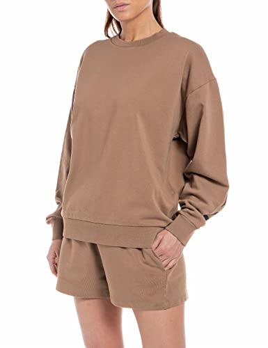 Replay Bluza damska W3638G, 842 MUD, L, 842 Mud, L