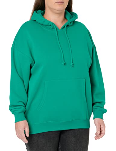 PIECES Damska bluza z kapturem PCCHILLI LS Oversized Noos BC Bluza z kapturem, parakeet, M