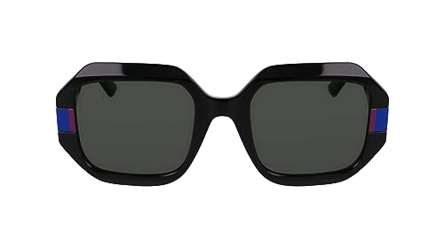 KARL LAGERFELD Damskie okulary przeciwsłoneczne KL6124S, czarne, jeden rozmiar, Czarny, Rozmiar uniwersalny