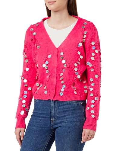 aleva Kardigan damski 19029278-AL04, różowy, XS/S, Rosa, XS-S