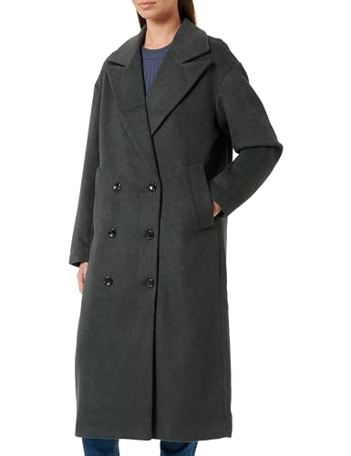 Q/S by s.Oliver Damski płaszcz outdoorowy, czarny, XXL