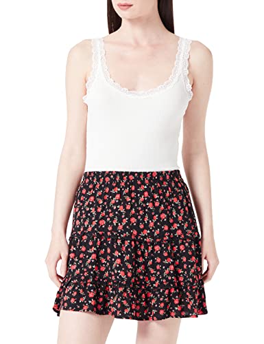 Spódnica damska Vero Moda, Czarny/Aop:niki, L