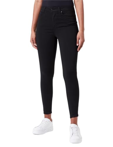 VERO MODA spodnie damskie jeans, Schwarz, S x 30L