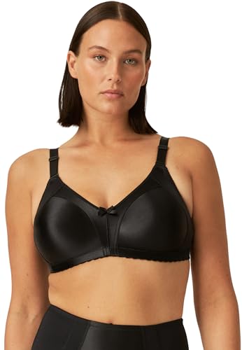 Naturana® Minimizer biustonosz bez fiszbin [Cup B-G] maksymalne trzymanie dzięki idealnemu krojowi i szerokim ramiączkom I elegancki biustonosz minimalizujący optycznie mniejszy rozmiar miseczki,