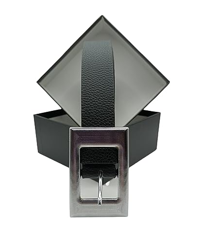Bonateks FRGLSBELT100140 Pasek, czarny, XL damski, czarny