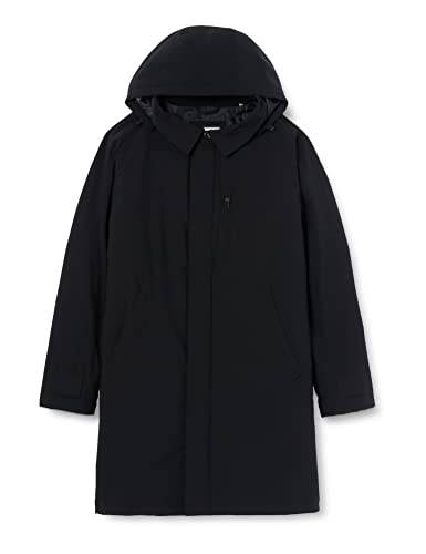 s.Oliver Płaszcz męski z długim rękawem, czarny, 3XL