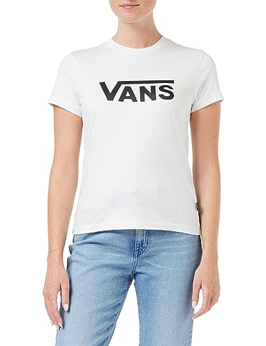 Vans Damska koszulka Drop V Ss Crew, biały, M