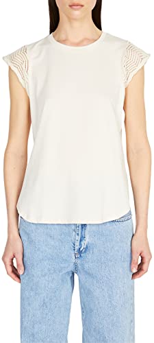 Sisley T-shirt damski, Beżowy 0 l8, XS