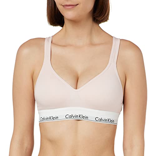 Calvin Klein Biustonosz podnoszący bralette damski, różowy, S