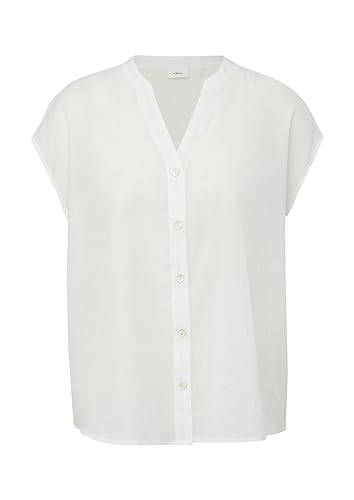 s.Oliver BLACK LABEL bluzka krótki rękaw, Weiß, 44