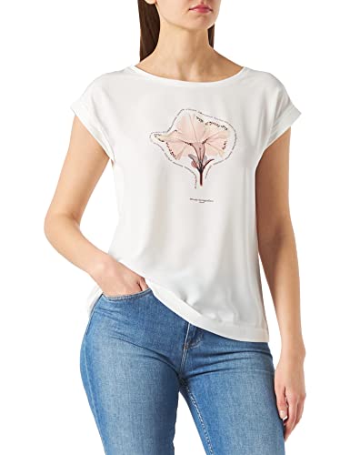 s.Oliver BLACK LABEL T-shirt damski, white placed print, 36