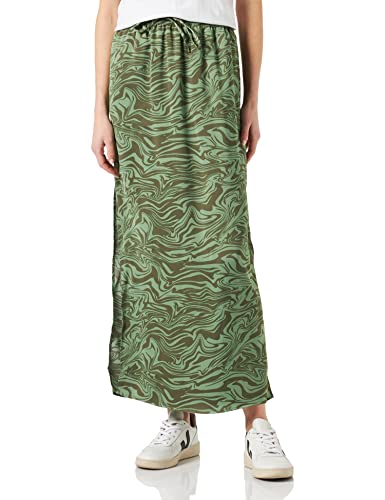 JACK & JONES Women's JJXX JXMARIA MIDI satynowa spódnica WVN SN Rock, Loden Frost/AOP: AOP, M