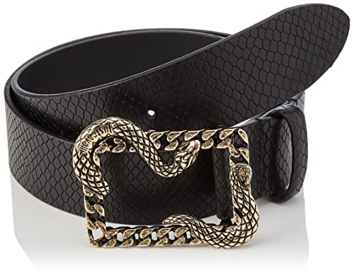 Just Cavalli Damski pasek damski pasek, 900 czarny, 85 cm